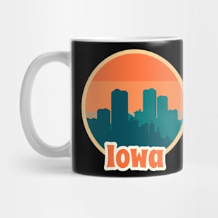 Vintage Iowa Mug